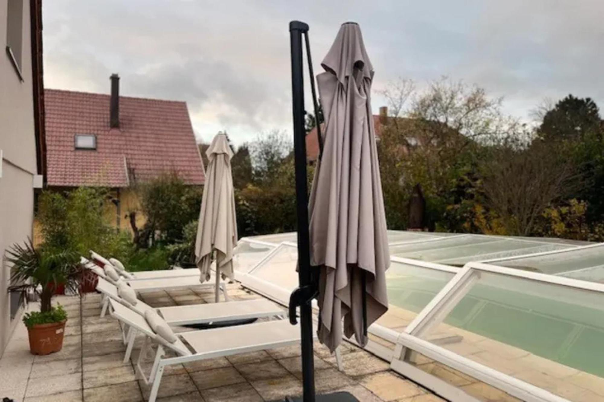 Lampertheim Soh Rent Villa Piscine Proche Strasbourg Tv - Wifi - Parking מראה חיצוני תמונה
